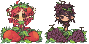Fruit sprites