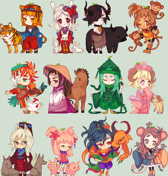 #chinesezodiac | Explore chinesezodiac on DeviantArt