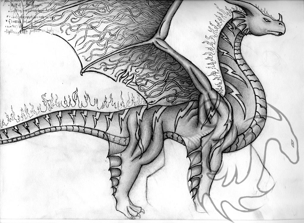 Element Drag Drawing Element Dragon Design by TarasqueProductions on DeviantArt
