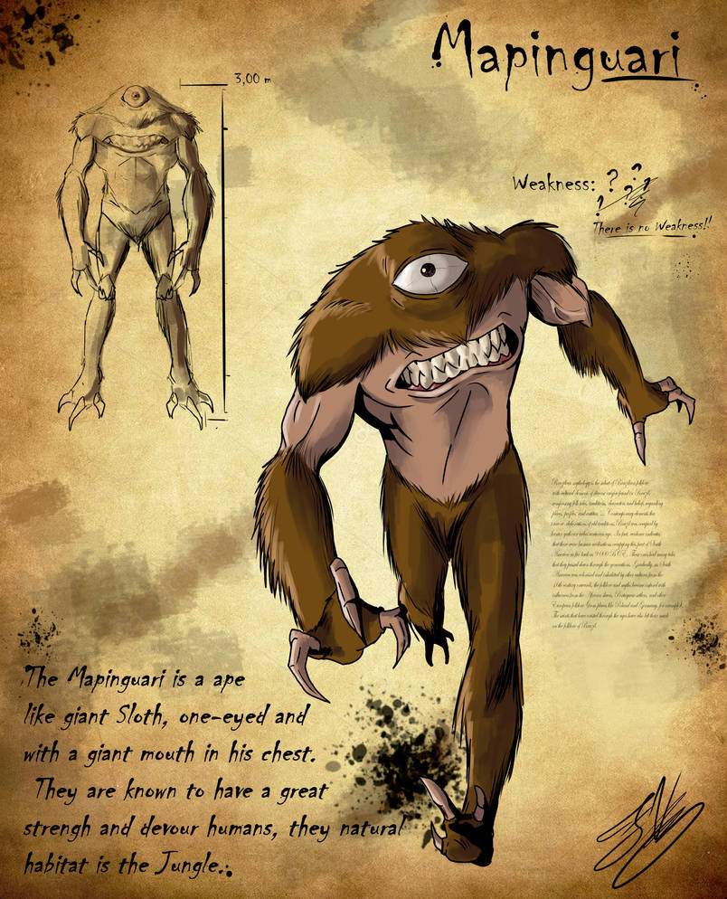 Magic Mapinguari Mapinguari by FelipeViegas on DeviantArt
