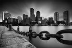 Boston Skyline by Durdenyr