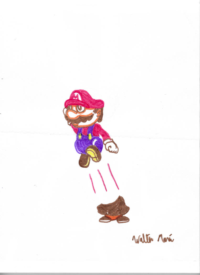 Mario Goomba Stomp by SirWalter1989 on DeviantArt