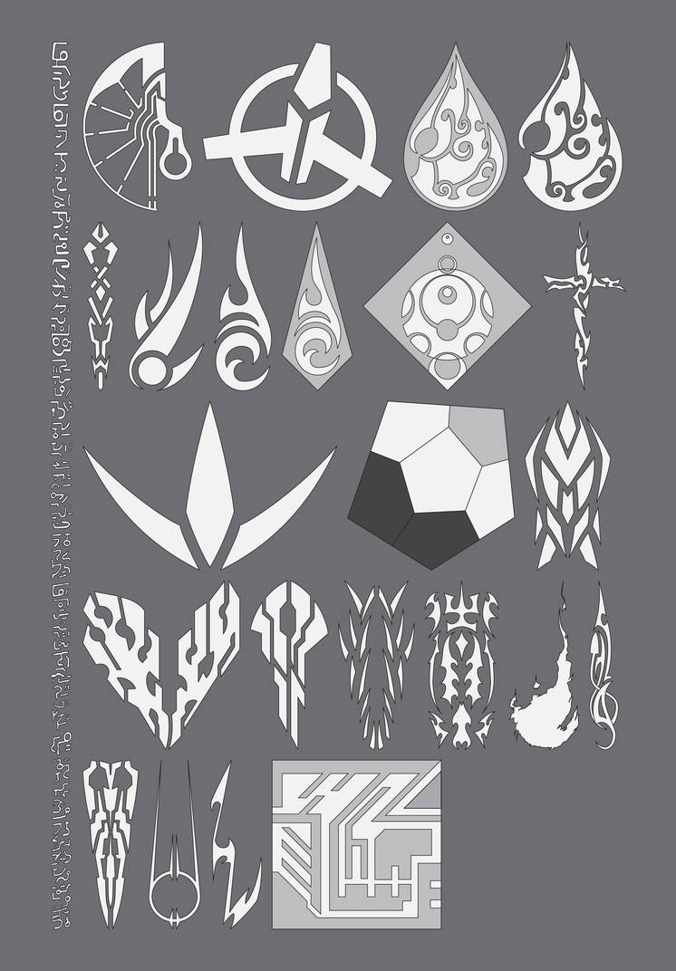 Random Designs - 14 by BoshJeckArt on DeviantArt