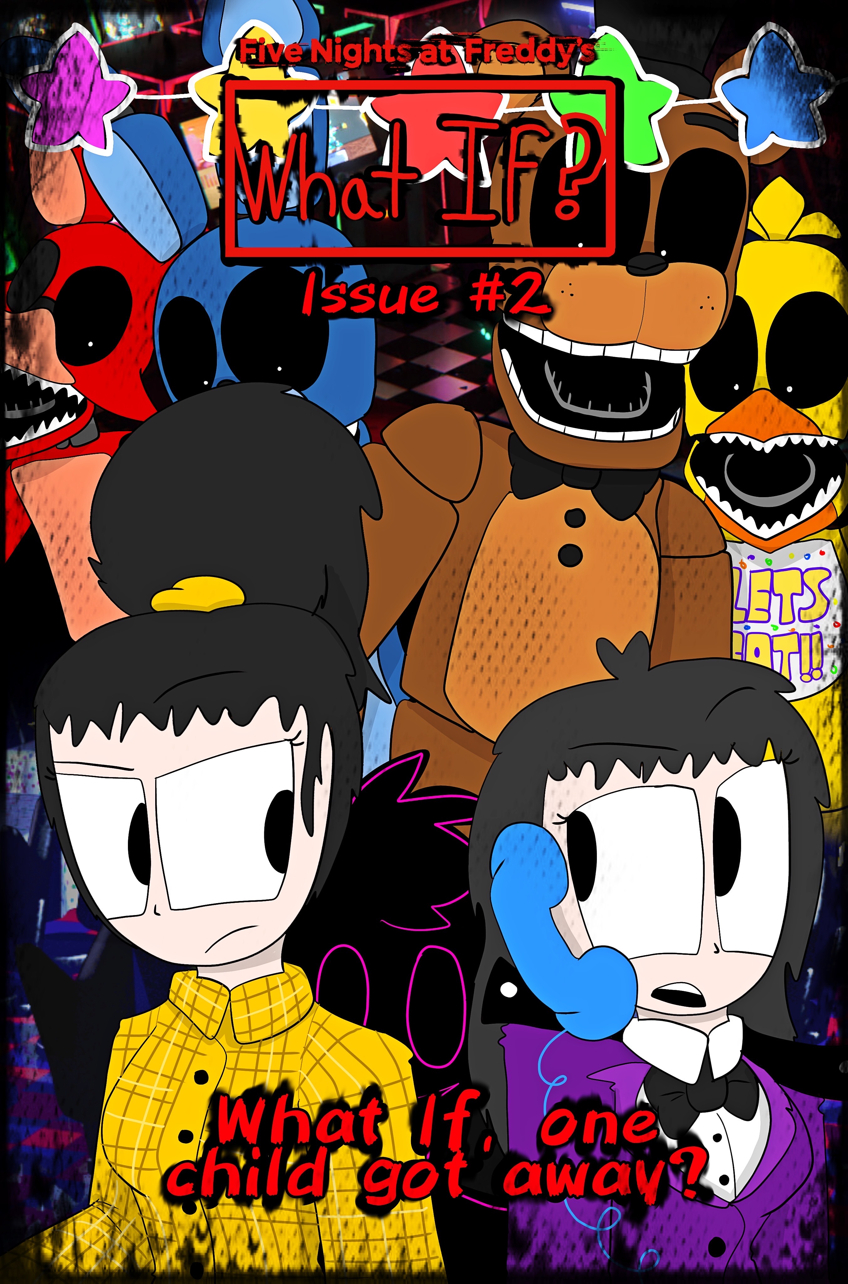 Meet The Family Gals [Volume 1]  Fnaf, Comic book cover, Roleplay