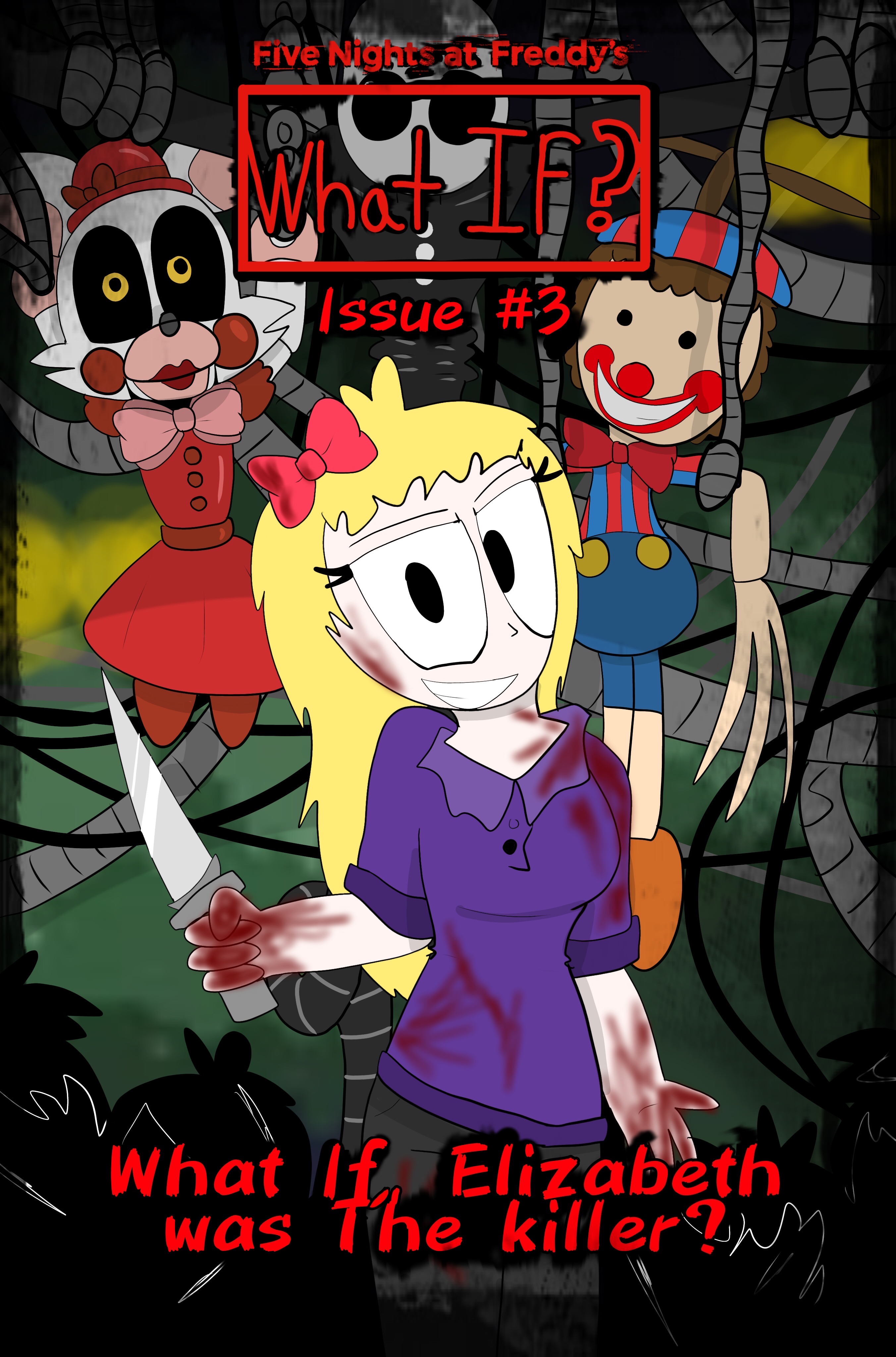 FNAF What If? Elizabeth was the Killer? Cover by CinTanGallery on