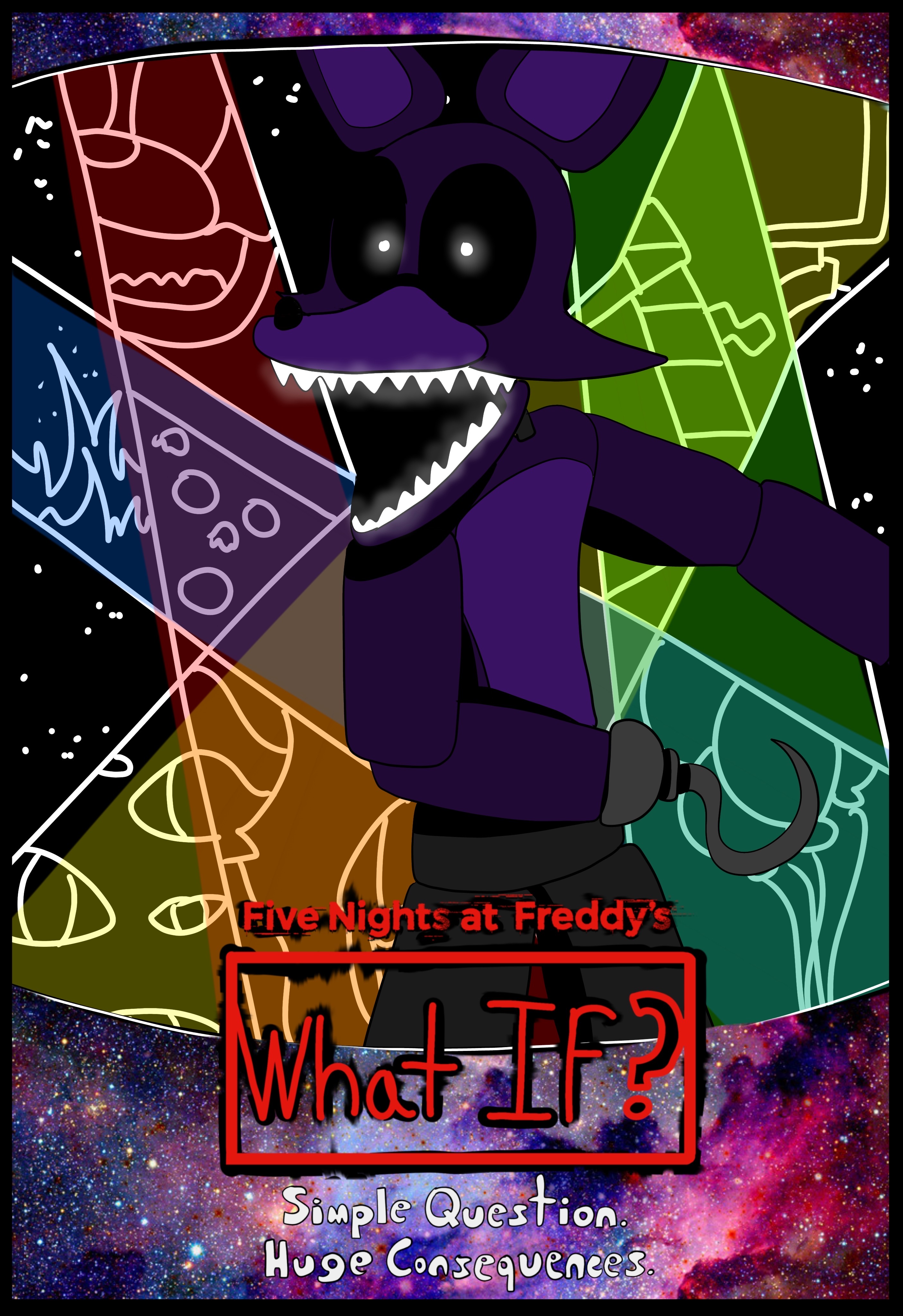 Fanf Promo FNAF What If? Promo poster #3 by CinTanGallery on DeviantArt
