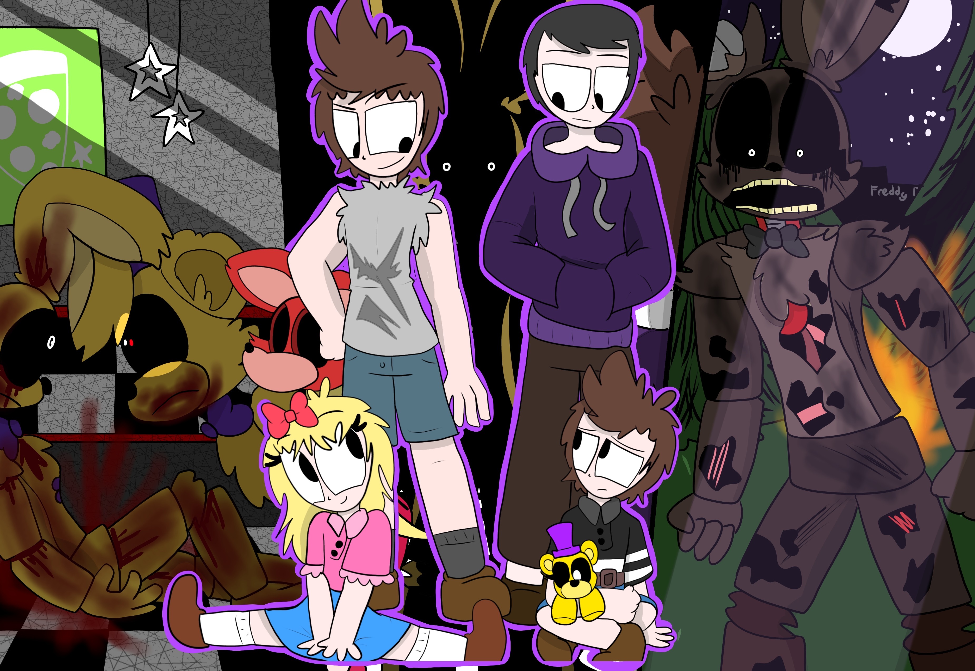 FNAF Childrens by DaniDreamerArt on DeviantArt