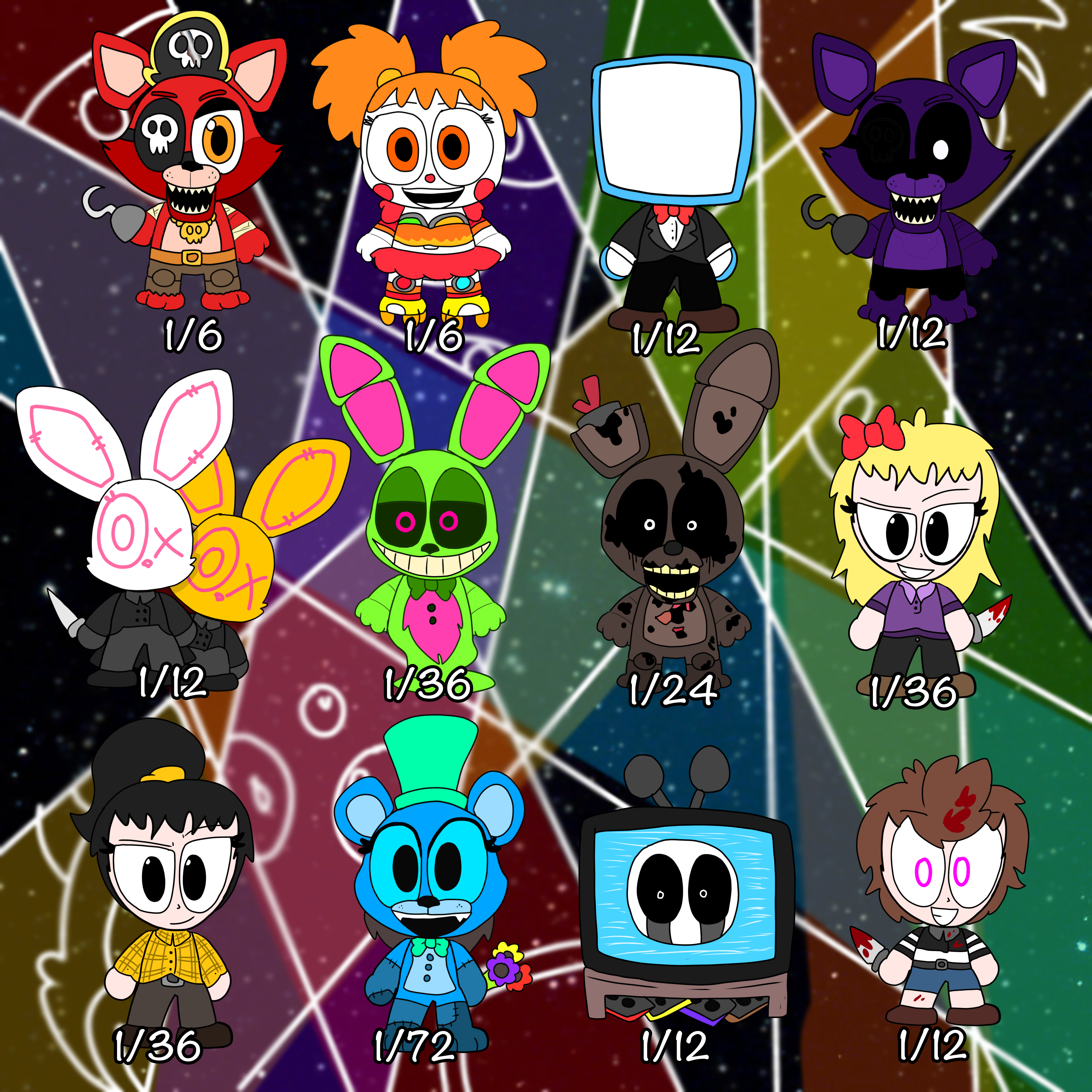 Abbys Friends (FNAF Movie) by CinTanGallery on DeviantArt