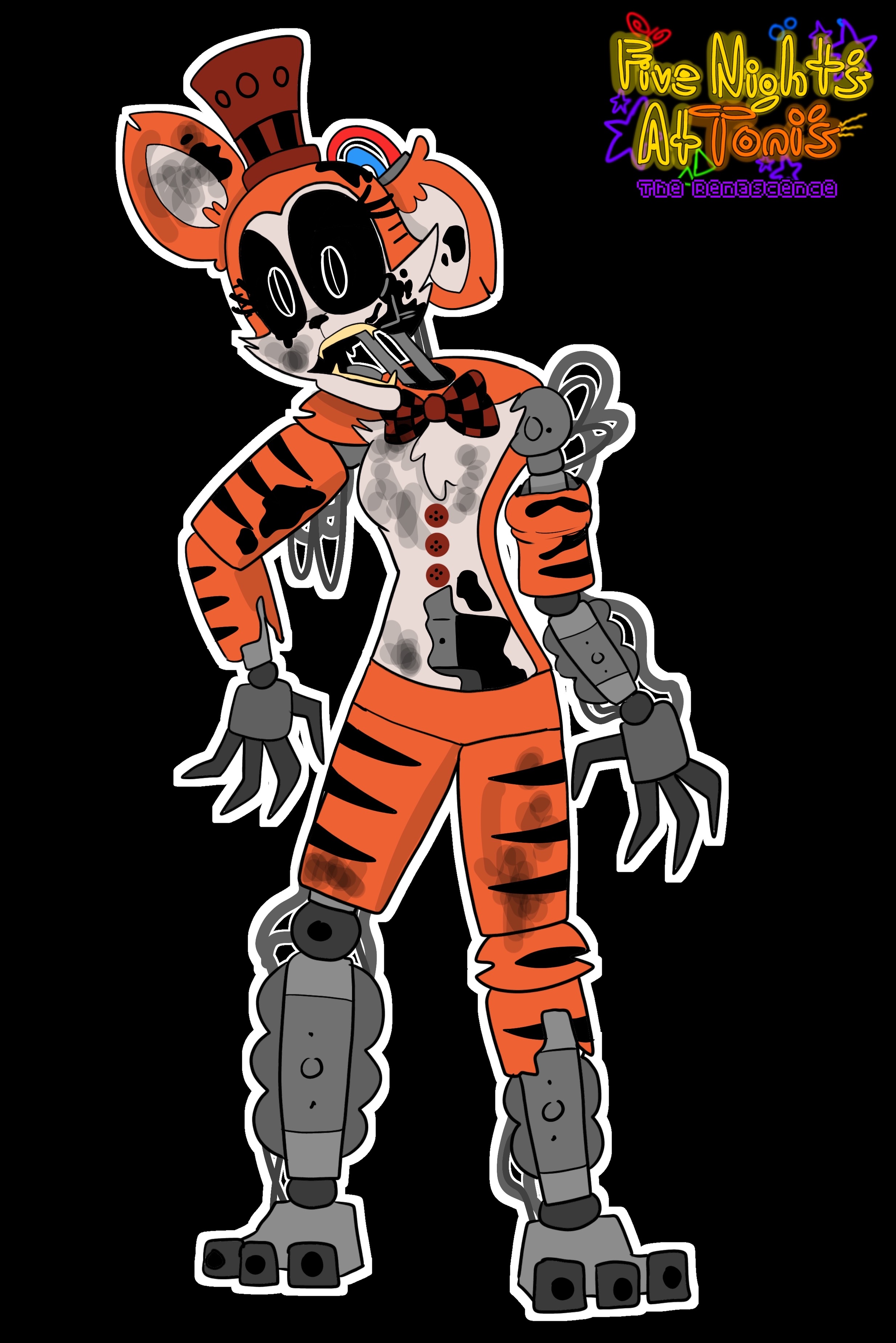 FNAF Reanimated Animatronics #1 (FNAF R) by CinTanGallery on