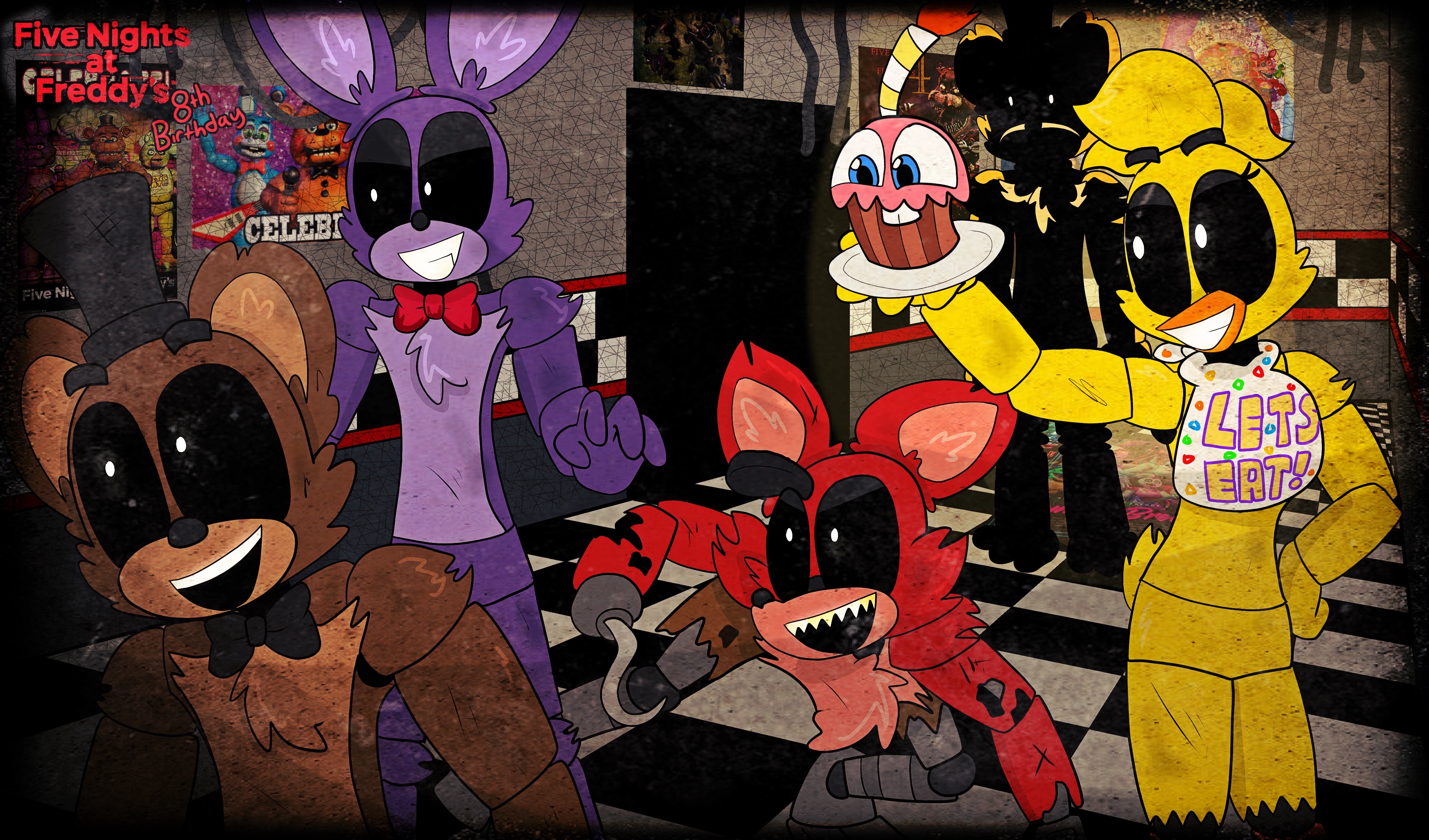 Abbys Friends (FNAF Movie) by CinTanGallery on DeviantArt