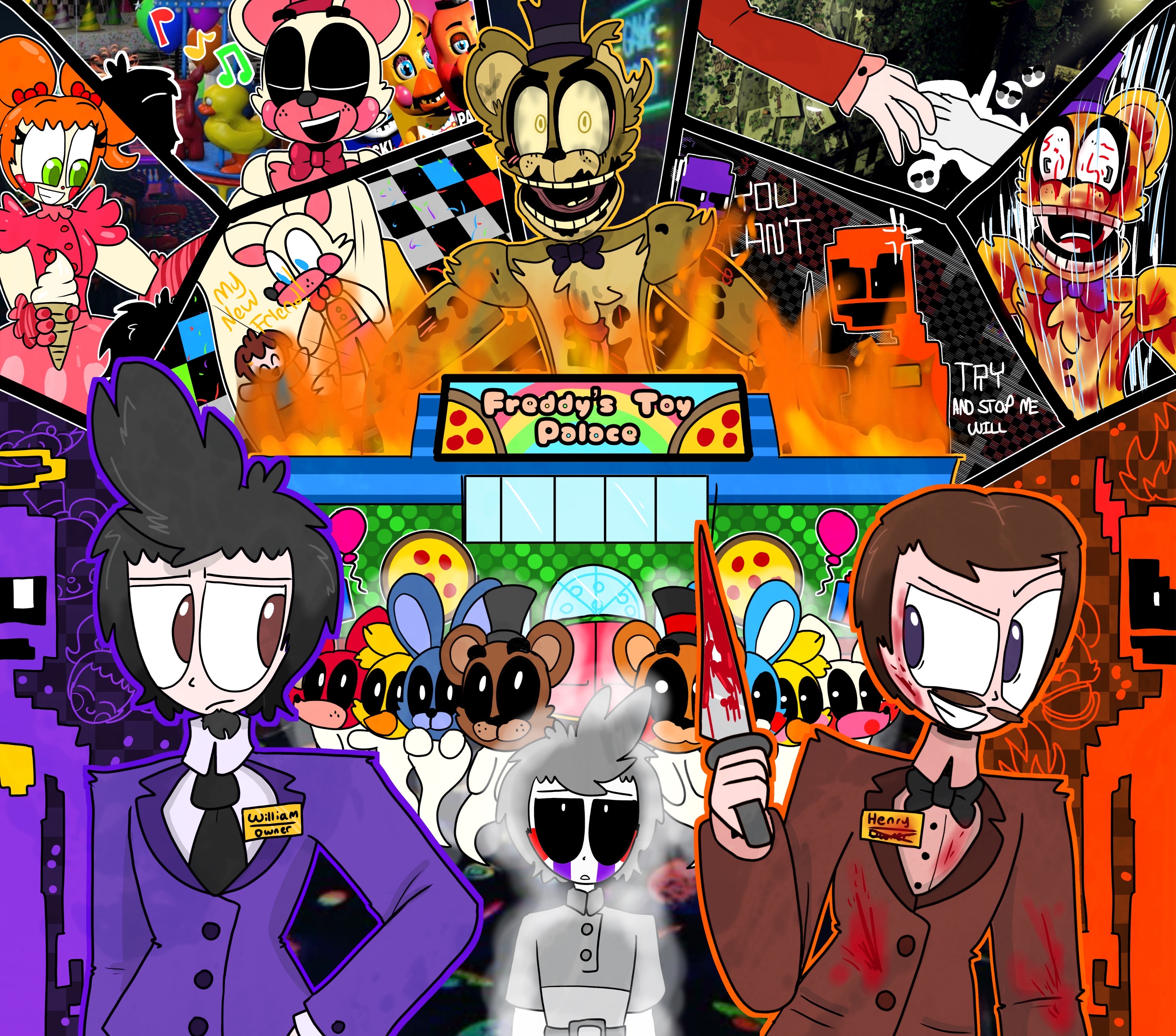 Five Night's at Freddy's 3 (2015) by ReginaldMaster on DeviantArt