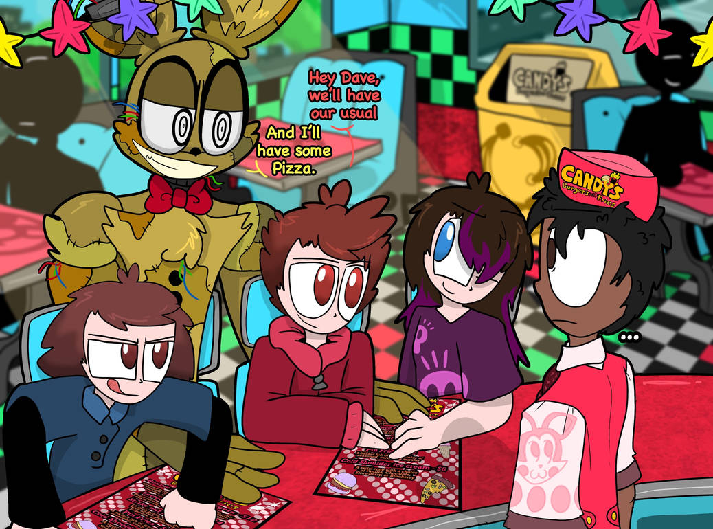 We'll have the usual (FNAF What If) by CinTanGallery on DeviantArt