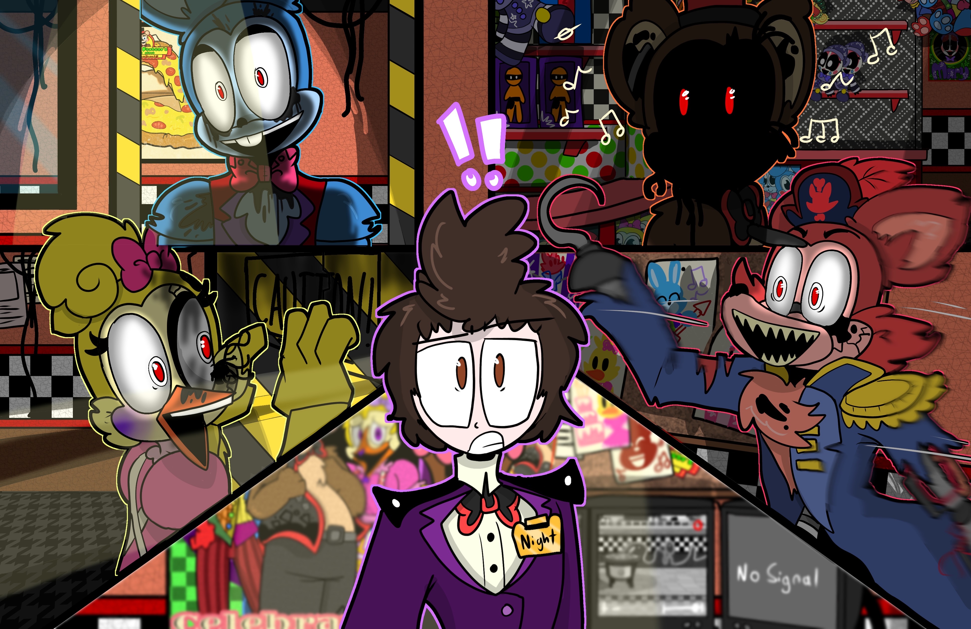 FNAF What If FNAF World was Meant for Cassidy? by CinTanGallery on  DeviantArt