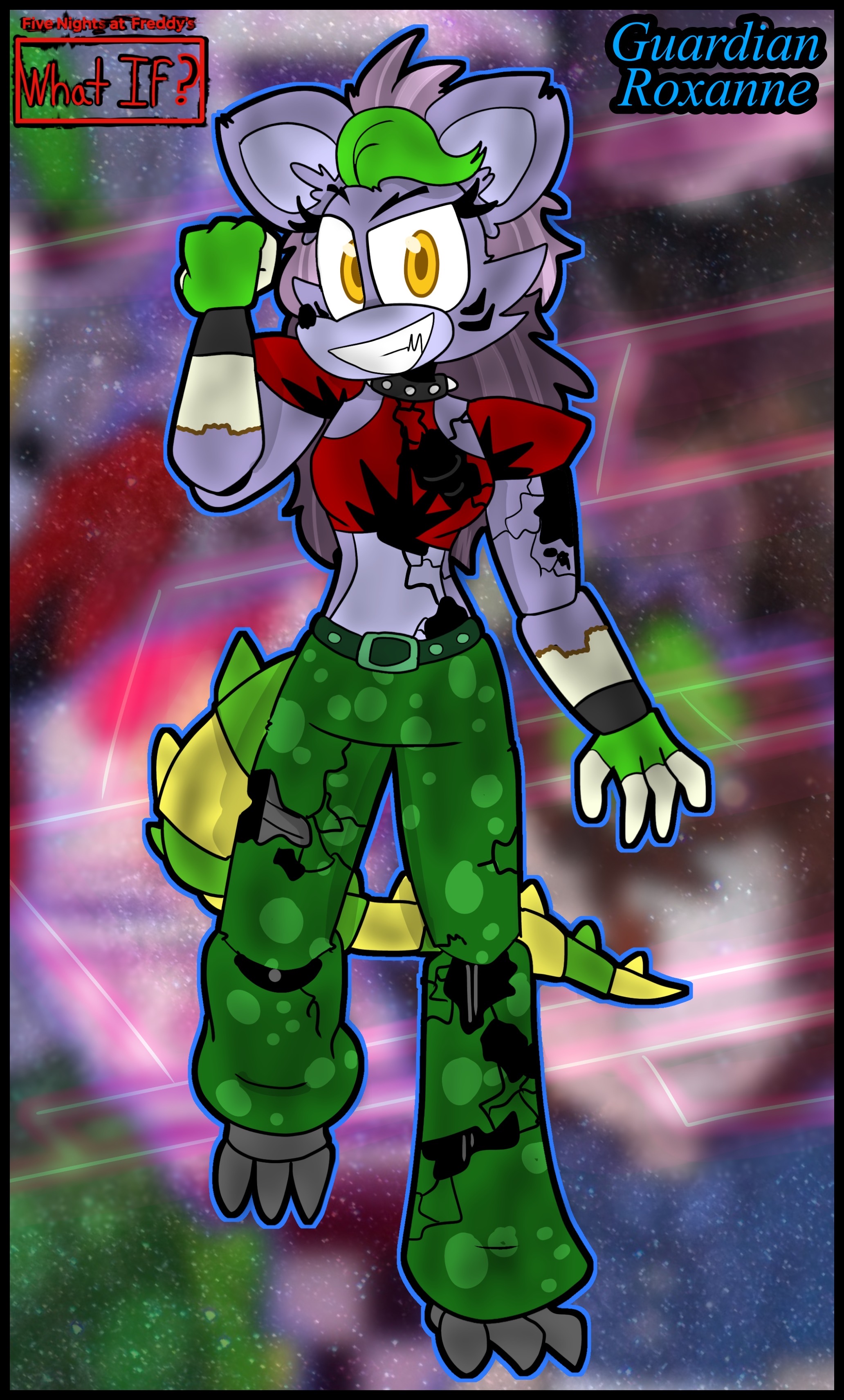 Guardian Roxy (FNAF What If?) by CinTanGallery on DeviantArt