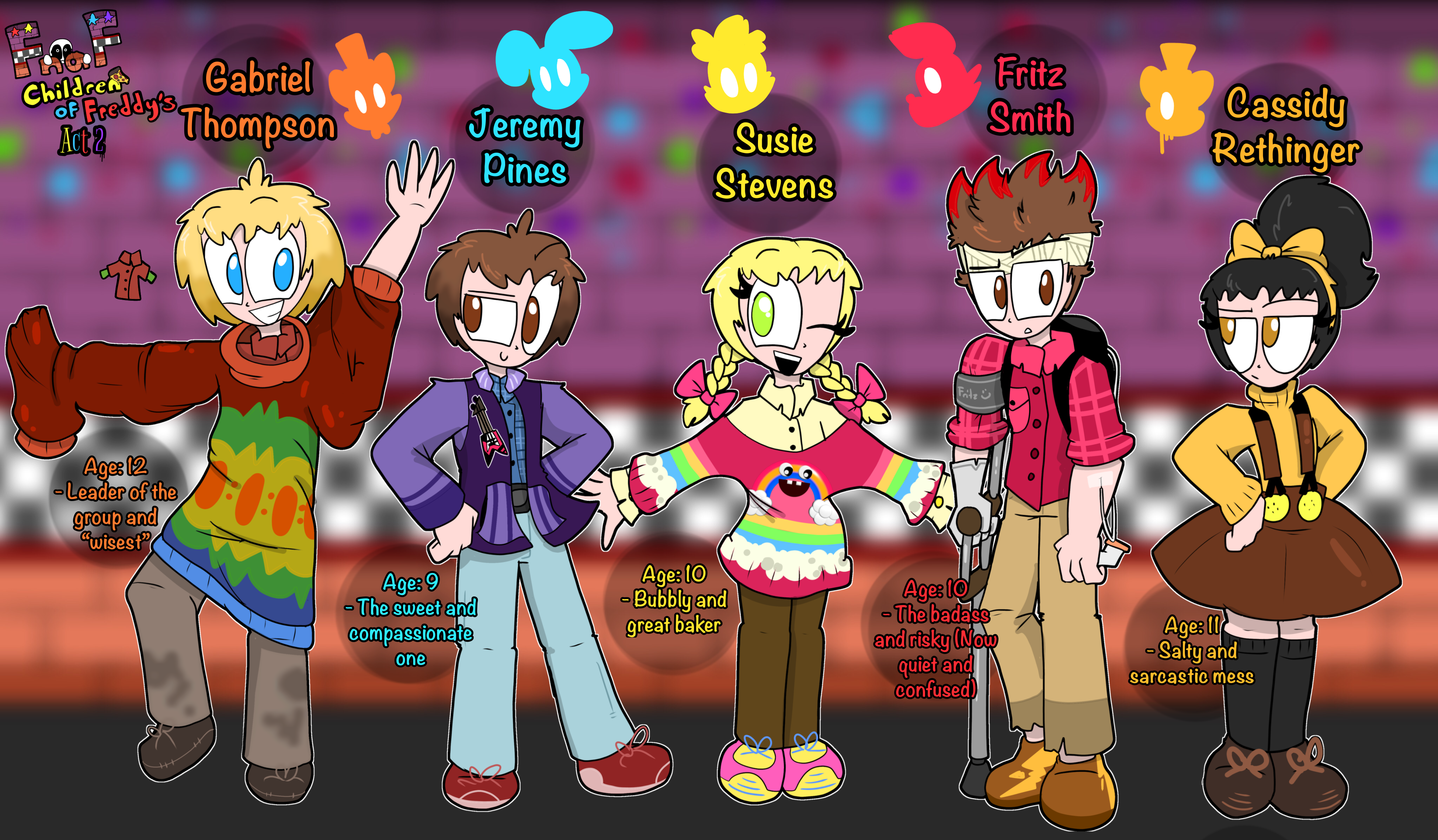 FNAF What If FNAF World was Meant for Cassidy? by CinTanGallery on  DeviantArt