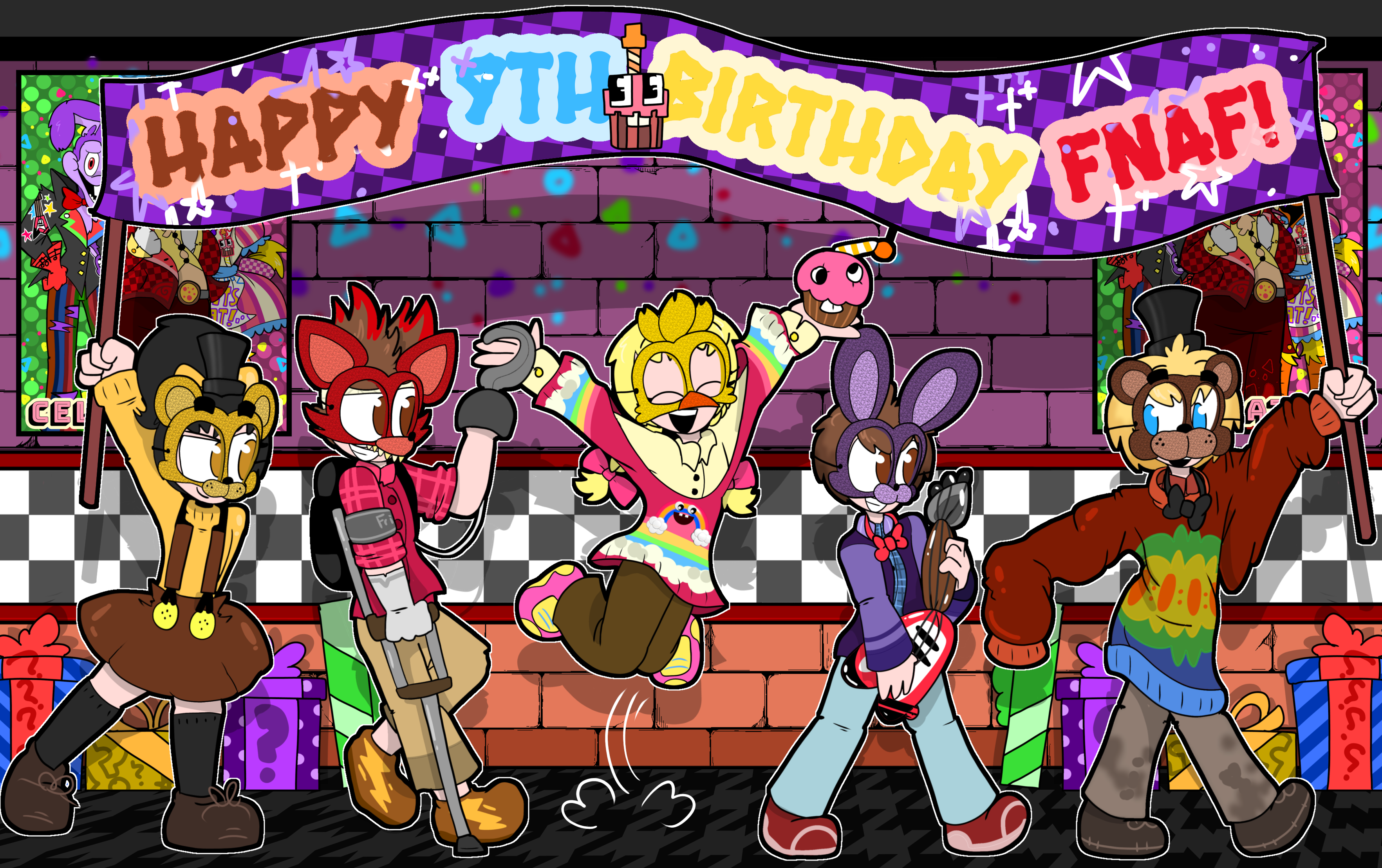 FNAF What If FNAF World was Meant for Cassidy? by CinTanGallery on  DeviantArt