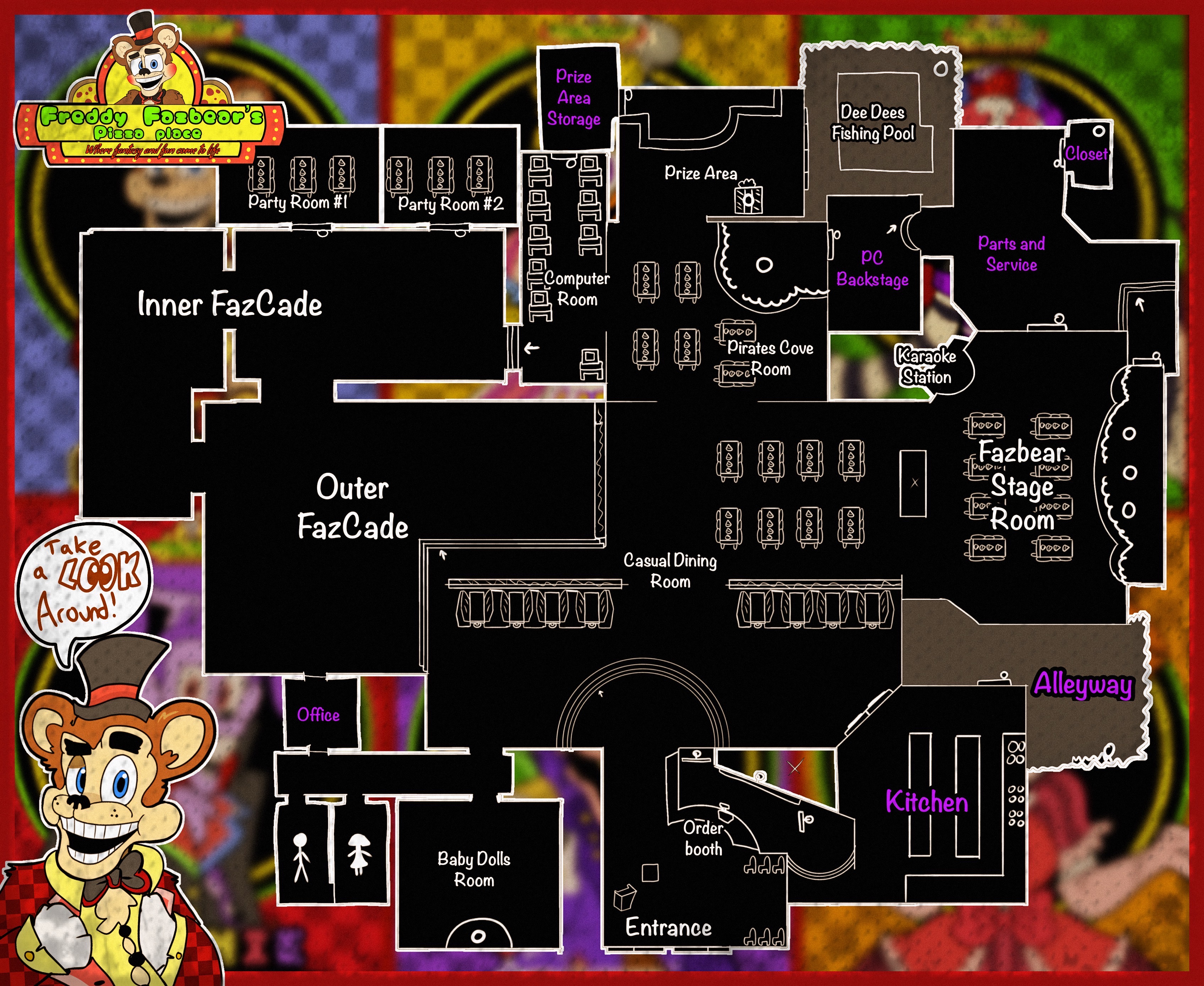 FNAF What If FNAF World was Meant for Cassidy? by CinTanGallery on DeviantArt