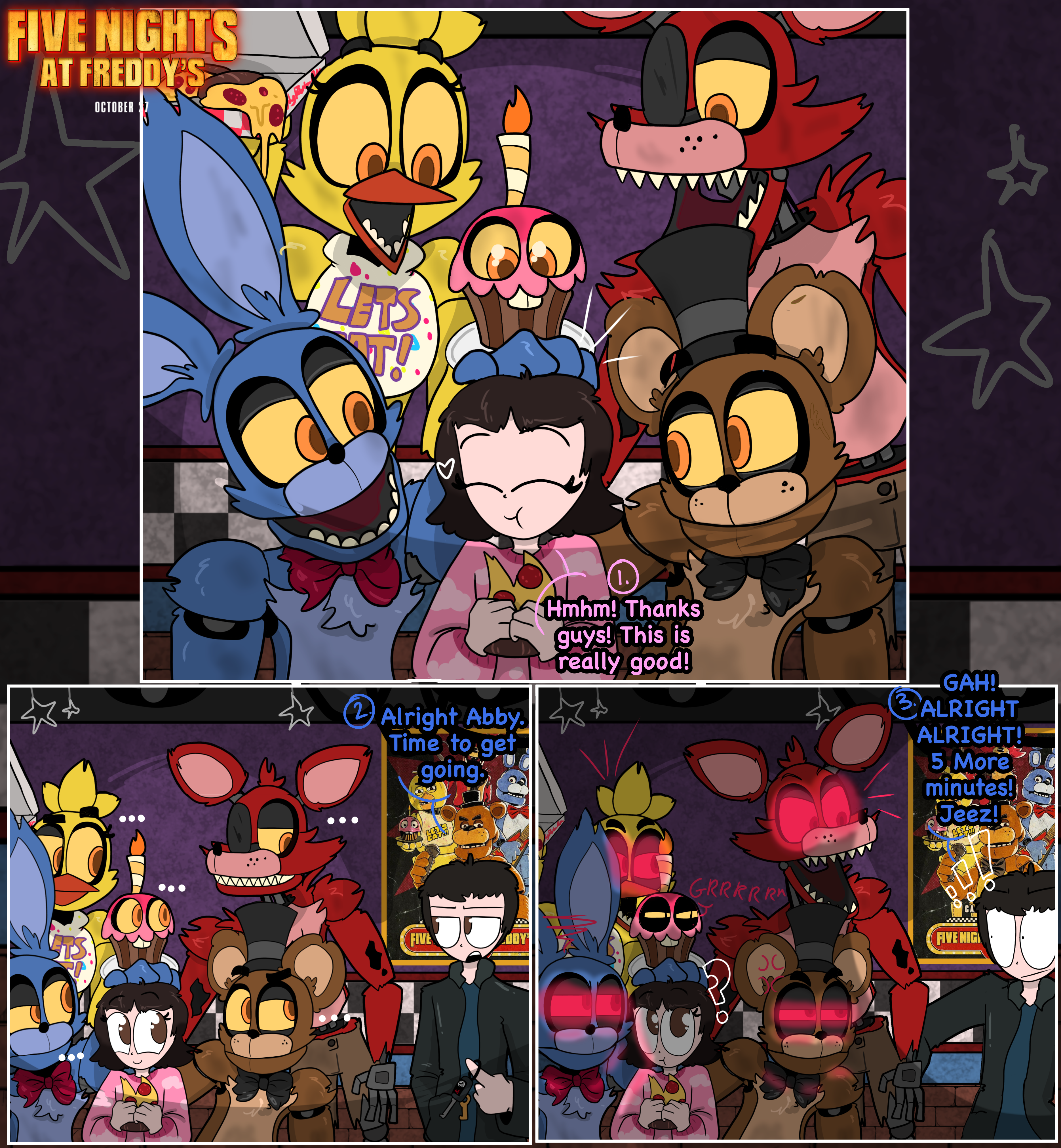 FNaF Foxy Becomes Friend, fnaf become friends