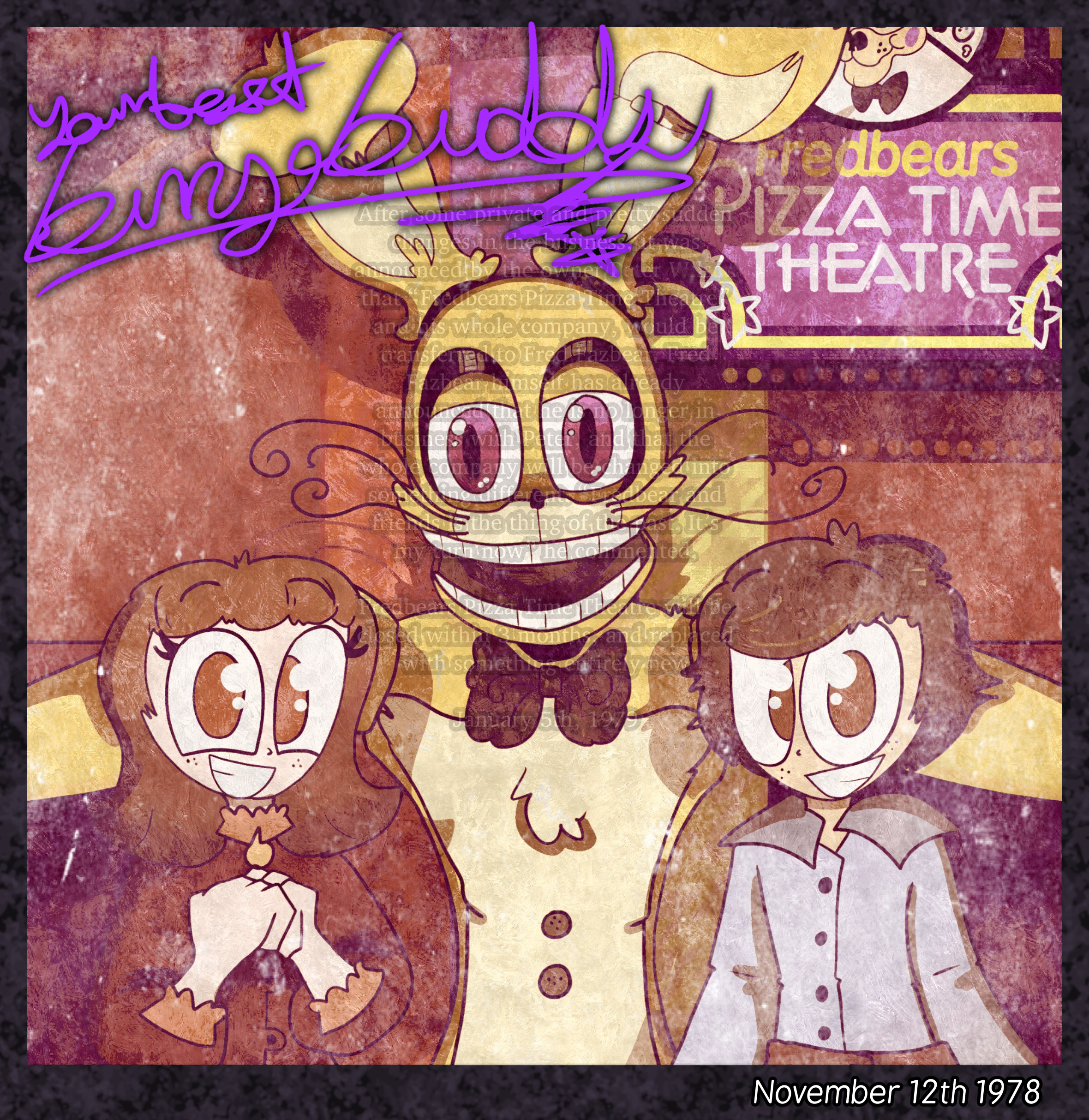 Abbys Friends (FNAF Movie) by CinTanGallery on DeviantArt