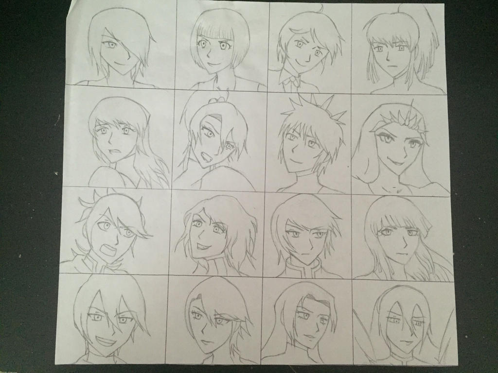 Character Squares by MinjiChoiArt on DeviantArt