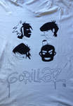 Gorillaz Shirt by JessicaYin