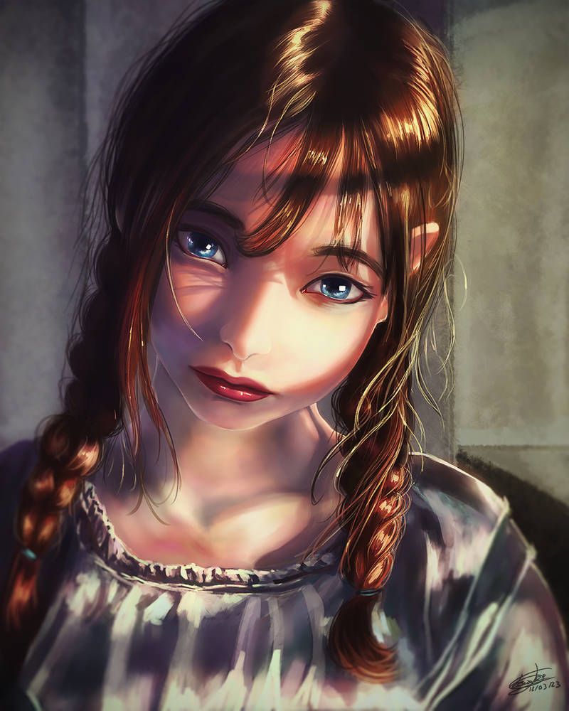 Deviantart 360 Portrait practice by Kazaki360 on DeviantArt