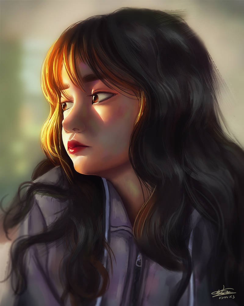 Portrait practice by Kazaki360 on DeviantArt