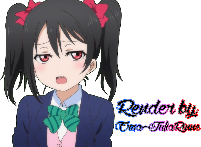 Nico Yazawa Render by ErzaJuliaRinne on DeviantArt