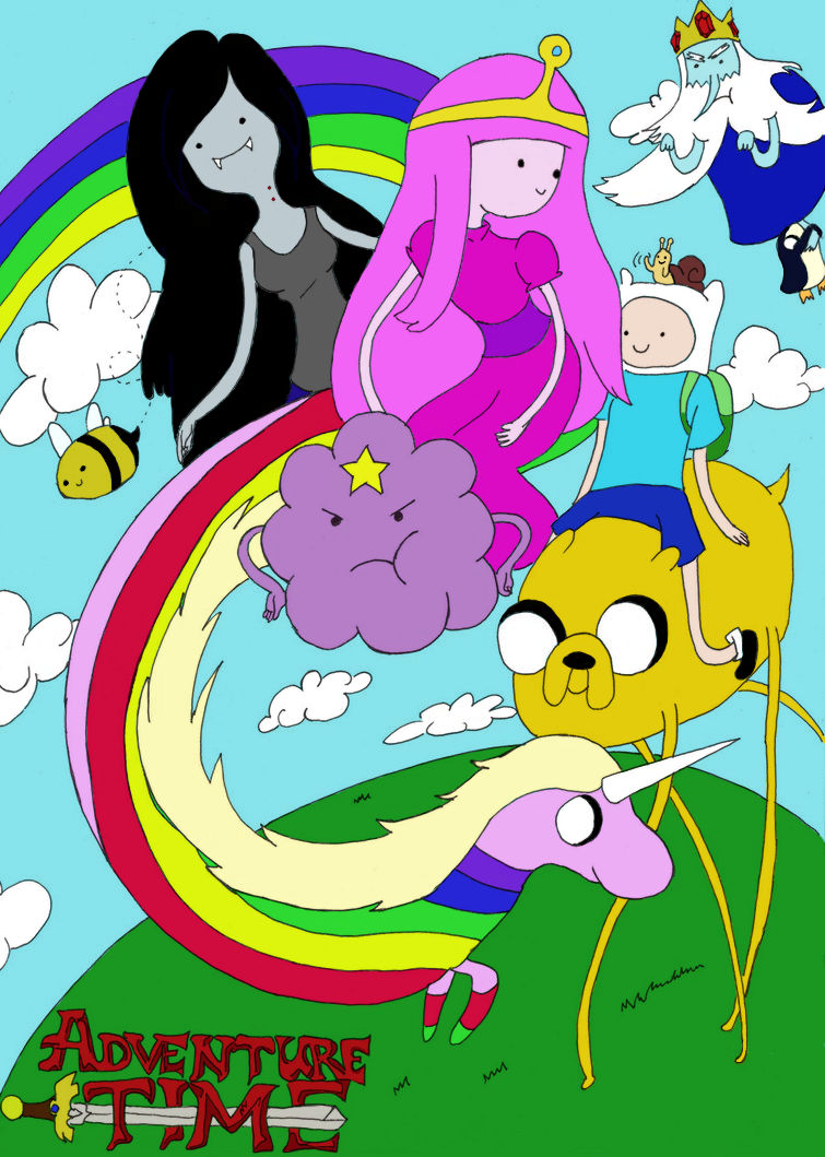 Adventure Time Lineart By Prntscr-d4t8631-colour-b by TrueBol on DeviantArt