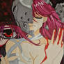 Lucy/Kaede from Elfenlied (handdrawn)