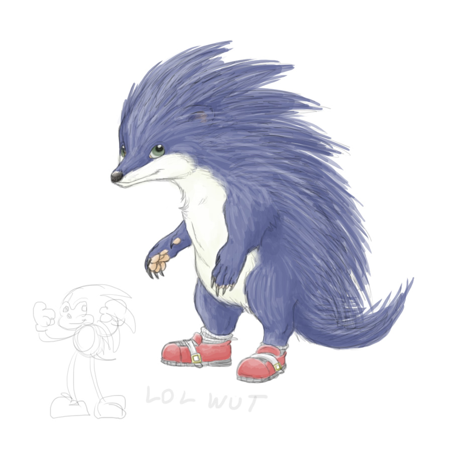 Sonic the Hedgehog Realistic by Jaylina on DeviantArt