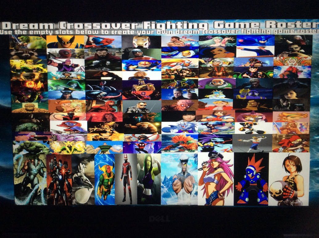 my roster for Marvel vs capcom 4 by theartdragon27 on DeviantArt
