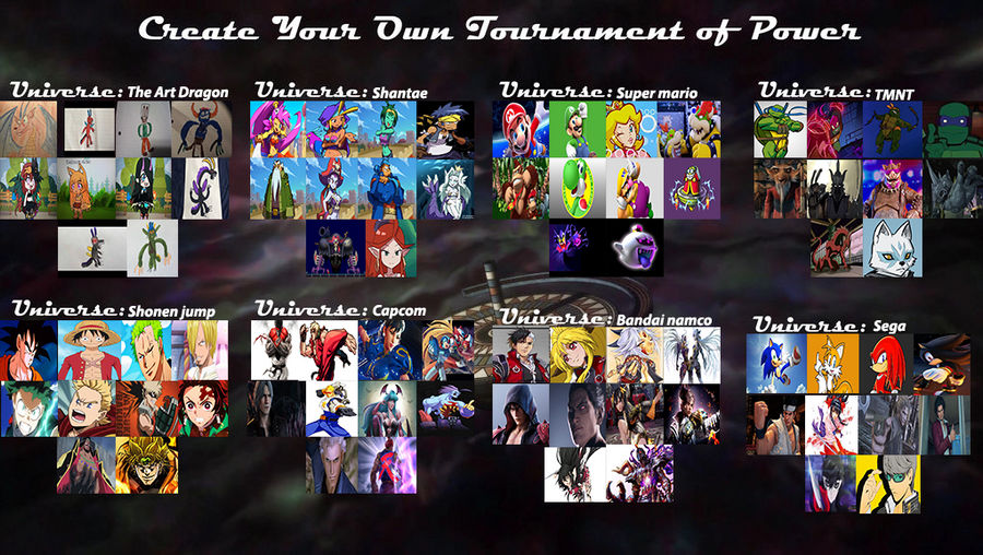 my Own Tournament Of Power by theartdragon27 on DeviantArt