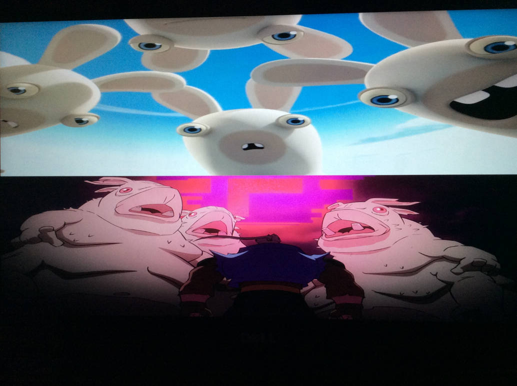 rabbids react to their captain laserhawk selves by theartdragon27 on ...