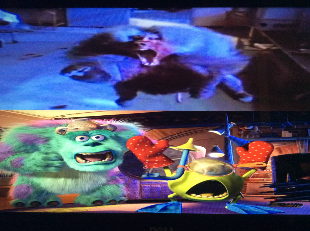 Mike And Sully Scared Of Shakma By Theartdragon27 On DeviantArt mike-and-sully-scared-of-shakma-by-theartdragon27-on-deviantart