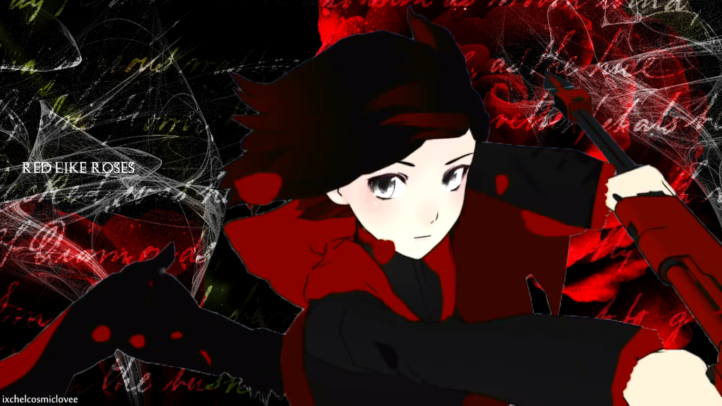 Red Roses Glass Rwby Red Like Roses RWBY Wallpaper by IxchelCosmicLovee on DeviantArt