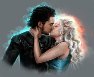 Jon Snow and Daenerys