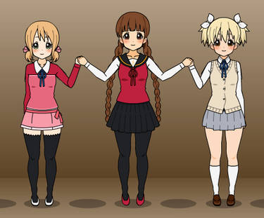 Kawaii Schoolgirl Adoptables