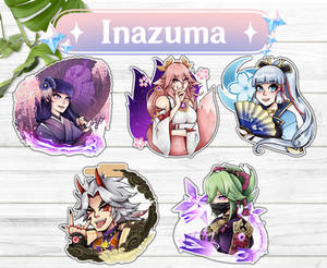 Inazuma stickers! Kickstarter live