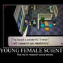 Female Scientist Motivational