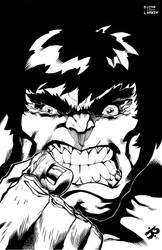 Hulk Commission Inks