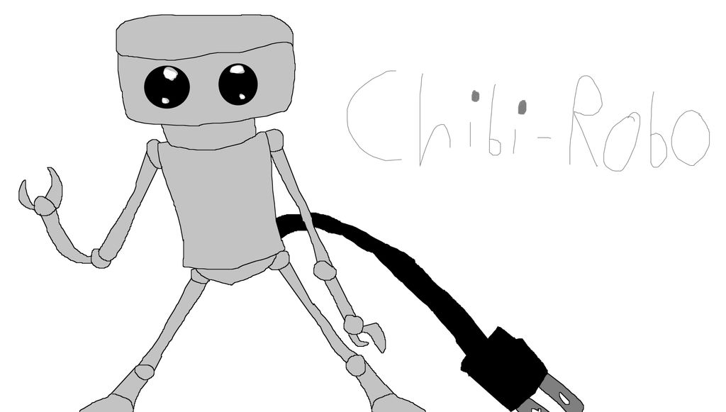 Chibi - Robo Drawing by TheLadyArtist on DeviantArt