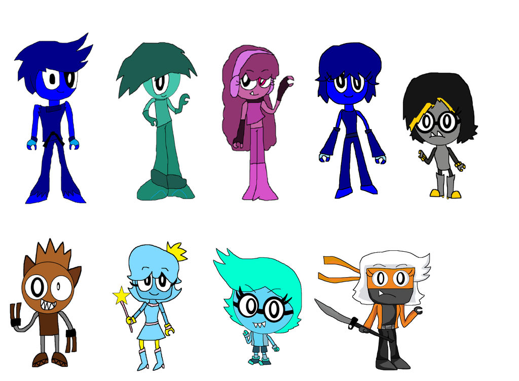 Mixelsoc My all Mixels oc leaders by TheLadyArtist on DeviantArt