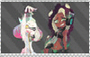 Splatoon 2 Marine and Pearl Stamp by TheLadyArtist