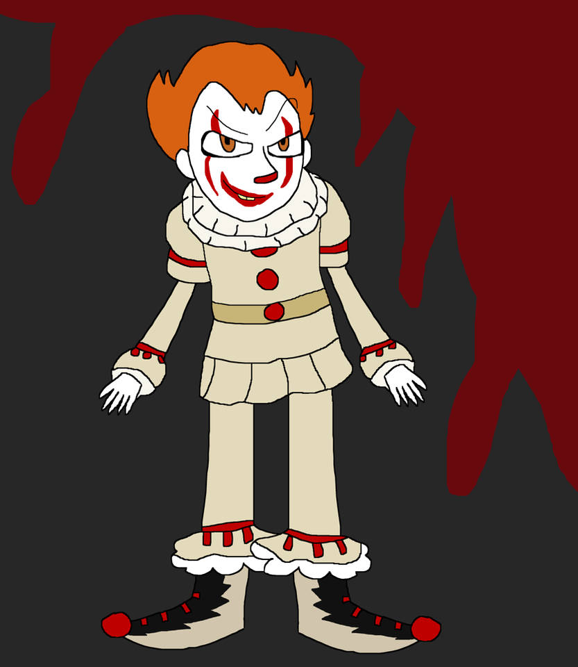 Pennywise 2017 drawing by TheLadyArtist on DeviantArt