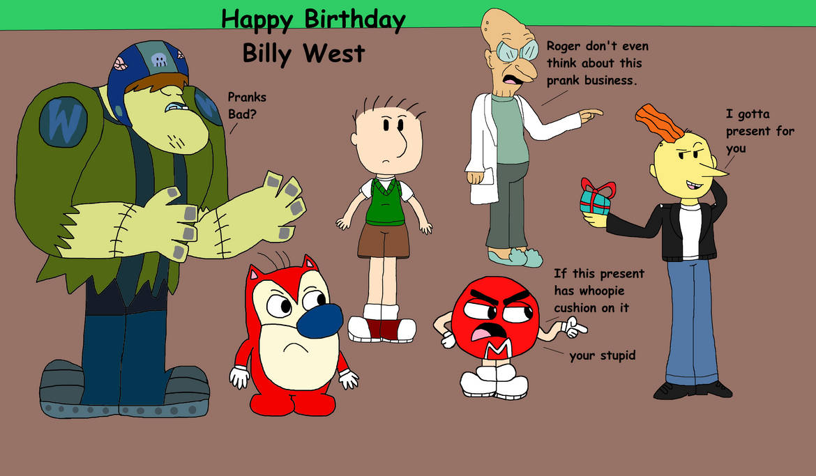 Happy Birthday Billy West 2019 by TheLadyArtist on DeviantArt