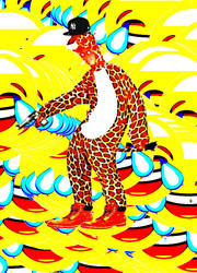 giraffe man on that thot patrol