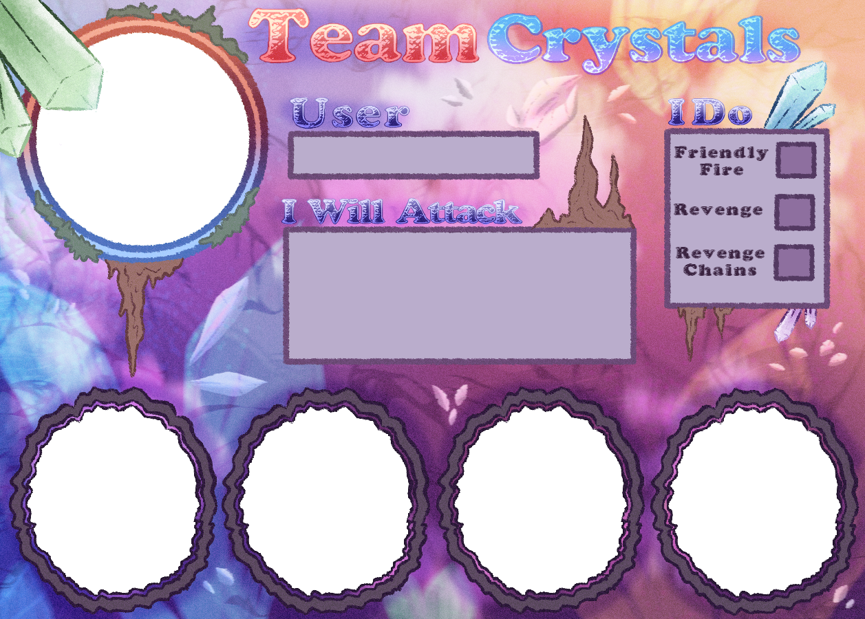 Team Crystals Profile Artfight 2025 by LuneCider on DeviantArt