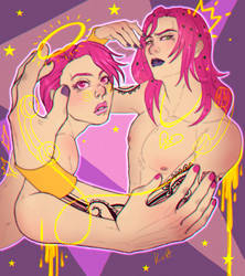 Diavolo and Doppio [fanart]