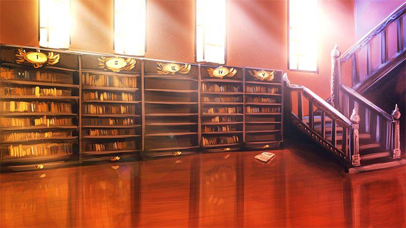 Nanoreno13: The Library by Auro-Cyanide on DeviantArt